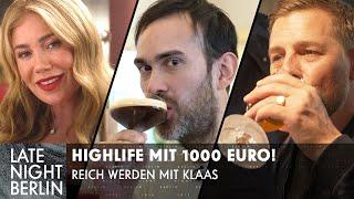 1000 Euro investieren Reich werden mit Klaas  Late Night Berlin  ProSieben