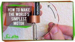 How to Make the Worlds Simplest Motor SciShow Experiments