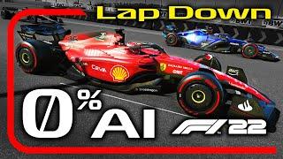 How Slow Is 0% AI on the F1 22 Game? - Can We Beat Them A LAP DOWN?