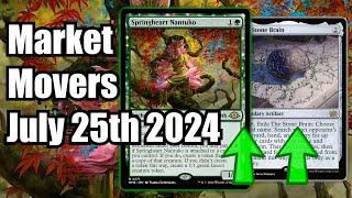 MTG Market Movers - July 25th 2024 - This MH3 Rare has Been Going Up Quietly Springheart Nantuko