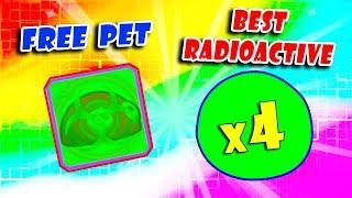 FREE Blob Pet & Power of 4 The Best Radioactive Carrot Pets  Blob Simulator 2 Roblox