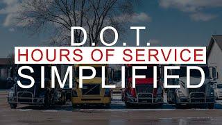 The Best Explained HOURS OF SERVICE Rules With Examples