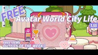How to Claim All Paid Clothes and Furniture For Free in Avatar World City Life