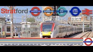 Trains at Stratford Station SRA - GEML May 2021