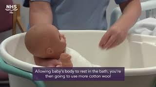 NHS Fifes guide to bathing your baby