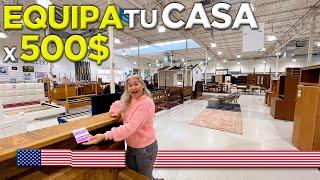  Como Equipar tu casa con tan solo 500$ Super ofertas Estados Unidos@CHEVERELIFE