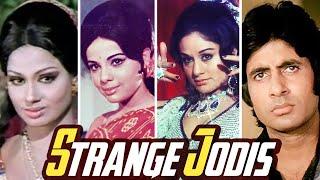Amitabh Bachchan & Aruna Irani Mumtaz Padma Khanna - Strange Jodis In Bollywood Movies
