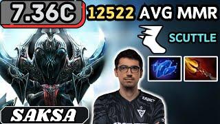 7.36c - Saksa NYX ASSASSIN Soft Support Gameplay - Dota 2 Full Match Gameplay