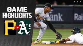 Pirates vs. As Game Highlights 42924  MLB Highlights
