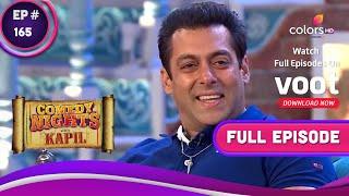Comedy Nights With Kapil  कॉमेडी नाइट्स विद कपिल  Ep. 165  Salmans Laughter Stops The Show