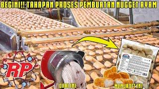 PROSES PEMBUATAN NUGGET AYAM DI PABRIK MODERN  TAHAPAN PRODUKSI NUGGET