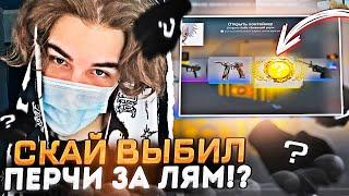 SKYWHYWALKER ОТКРЫЛ 250 КЕЙСОВ И ВЫБИЛ ПЕРЧИ ЗА МИЛЛИОН?  #skywhywalker #csgo #cs #tiktok #faceit