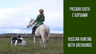 ПСОВАЯ ОХОТА  ОХОТА С БОРЗЫМИ  DOG HUNTING  HUNTING WITH GREYHOUNDS