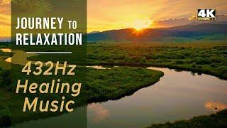 1 Hour - 432Hz Healing Frequency Musuc Enjoy the Zen with Relaxing Yoga Music & Nature & Meditation