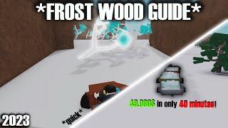 How To Get FROST WOOD in Lumber Tycoon 2 *BEST WOOD* 2023