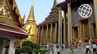 Wat Phra Kaew & Grand Palace Bangkok Thailand  Amazing Places 4K