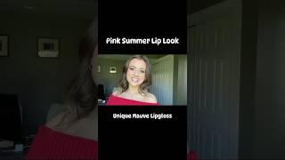 Perfect summer lip look? Pink Nude Lip Liner & Unique Mauve Lipgloss #marykay #summermakeup #makeup