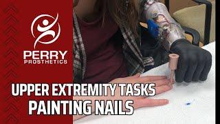 Upper Extremity Amputee Tasks Painting Nails