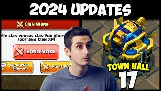 NEW Details About 2024 Update - Town Hall 17 Hard Mode & More