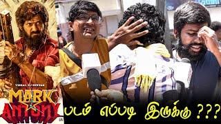 Mark Antony Public Review  Mark Antony Review  Mark Antony Movie Review TamilCinemaReview Vishal