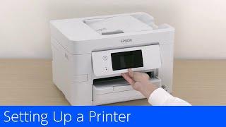 WF-M4619 Setting Up a Printer