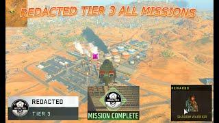 REDACTED TIER 3 ALL MISSIONS EASY GUIDE  DMZ