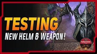 Testing Wizard New Helm & Weapon - First Impression - Diablo Immortal