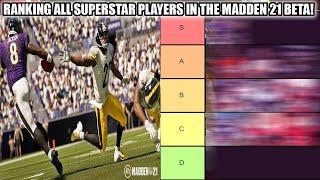 RANKING ALL SUPERSTAR PLAYERS FROM THE MADDEN 21 BETA THE BEST AND WORST SUPERSTAR ABILITIES