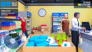 New Store Upgrades - Manage Supermarket Simulator Gameplay