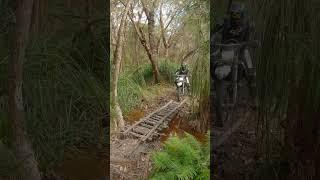 Cross or get soaking wet #dirtbike #enduro #hardenduro