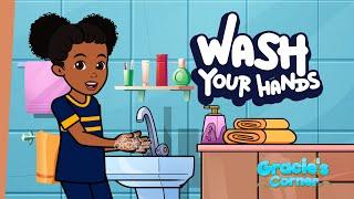 Wash Your Hands Song  Healthy Habits with Gracie’s Corner  Nursery Rhymes + Kids Songs