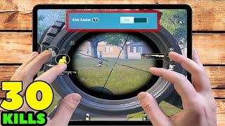 NO AIMASSIST NO  GYROSCOPE 7 FINGERS HANDCAM CLAW PUBG MOBILE 