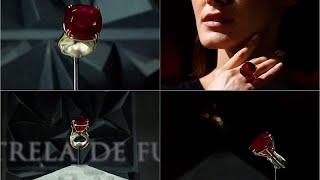 The worlds biggest ruby gemstone fetches a record $34.8 million at NY auction