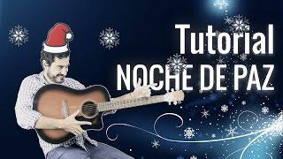 NOCHE DE PAZ tutorial guitarra fingerstyle ● Villancicos Navideños