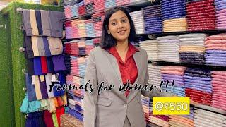 Formals for Women in Kolkata New Market starting @500  Uniform for Frankfin Indigo & more