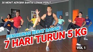 7 HARI MENURUNKAN BERAT BADAN  BANTAI LEMAK PERUT & PINGGANG