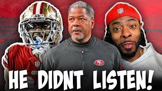  49ers Demo Lenoir Says Steve Wilks DIDNT Listen To Him During Super Bowl