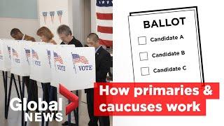 2020 U.S. Election Primaries and caucuses explained