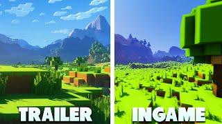 Mit diesem TEXTURE PACK sieht MINECRAFT wie im TRAILER aus