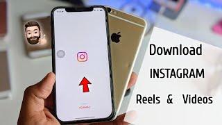 How to save instagram Videos - Reels in iPhone  Download instagram Videos in ios