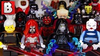 Every Lego Sith Minifigure Ever Made  Collection Review