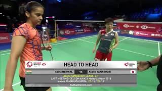 Nehwal overcomes Yamaguchi