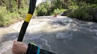 French Alps kayaking 2024