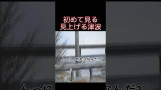 巨大な壁のように迫って来る津波　東日本大震災2011.3.11 #shorts #short