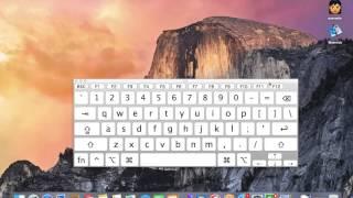 How to activate your on-screen Mac Keyboard Virtual Keyboard - High Sierra and Mojave and Catalina