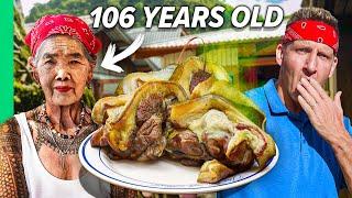 Eating Philippines Rotten Pork Delicacy with Apo Whang Od