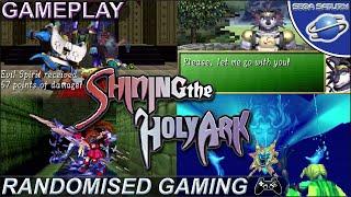Shining the Holy Ark - Sega Saturn - Gameplay chat Enrich Dungeon Rilix unpromoted & Recruit Doyle
