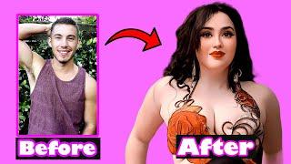 Amazing Transformation  50+ Most  Beautiful Transgender Before and After Photos #trans