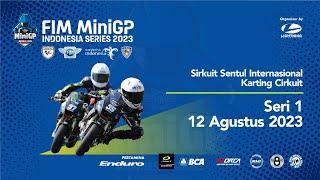 LIVE  FIM MiniGP INDONESIA SERIES 2023  Seri 1