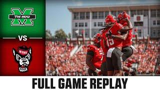 Marshall vs. NC State Full Game Replay  2023 ACC Football